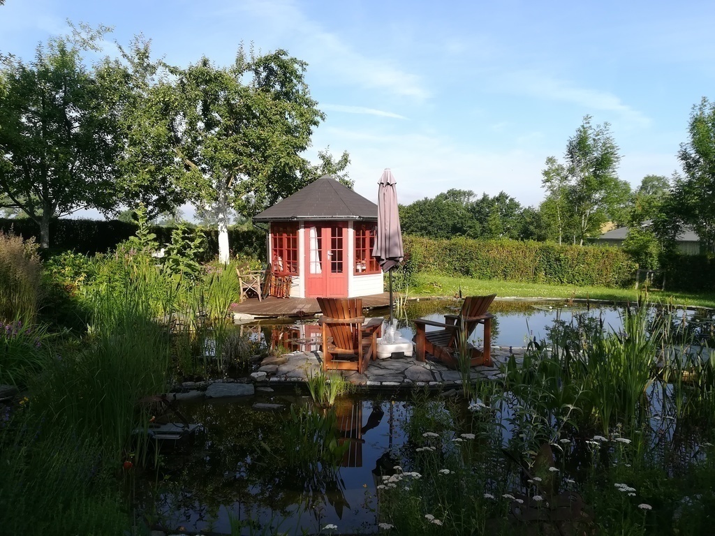der Pavillion am großen Teich