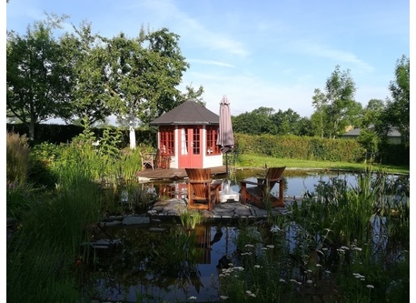 der Pavillion am großen Teich