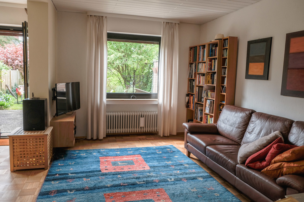 Living room, TV and couch