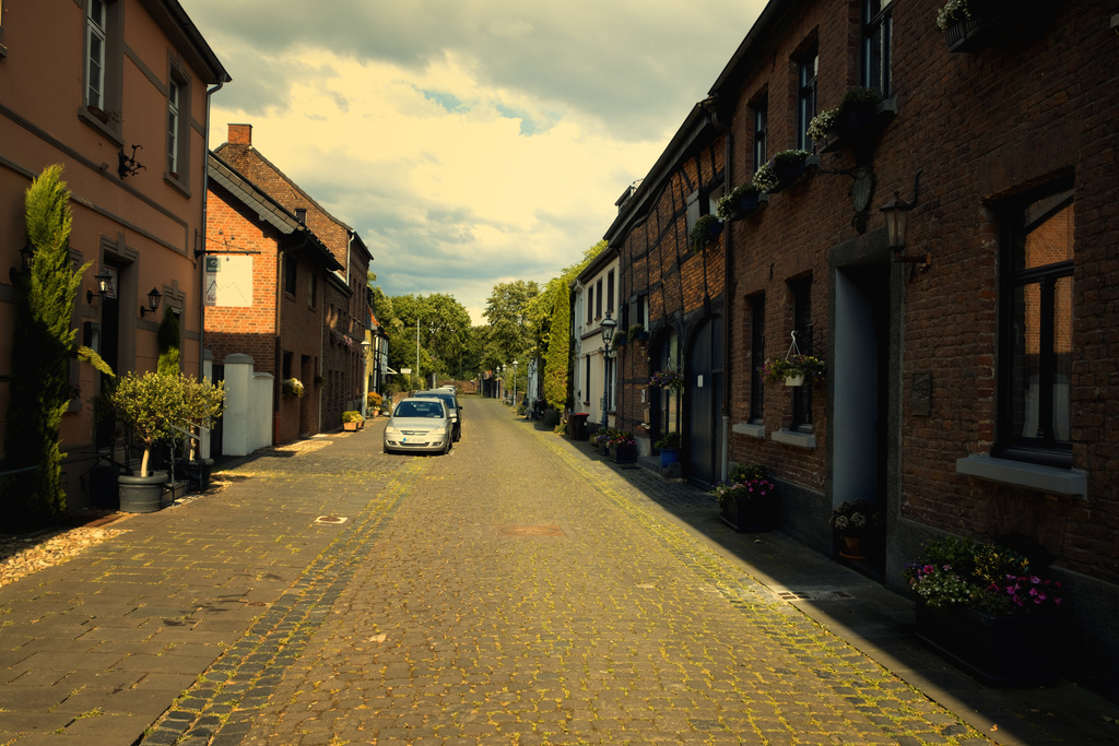 Linn in the historic district of Krefeld