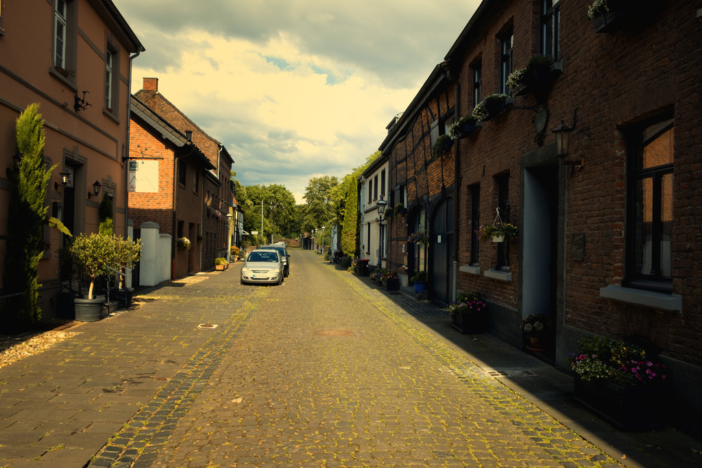 Linn in the historic district of Krefeld