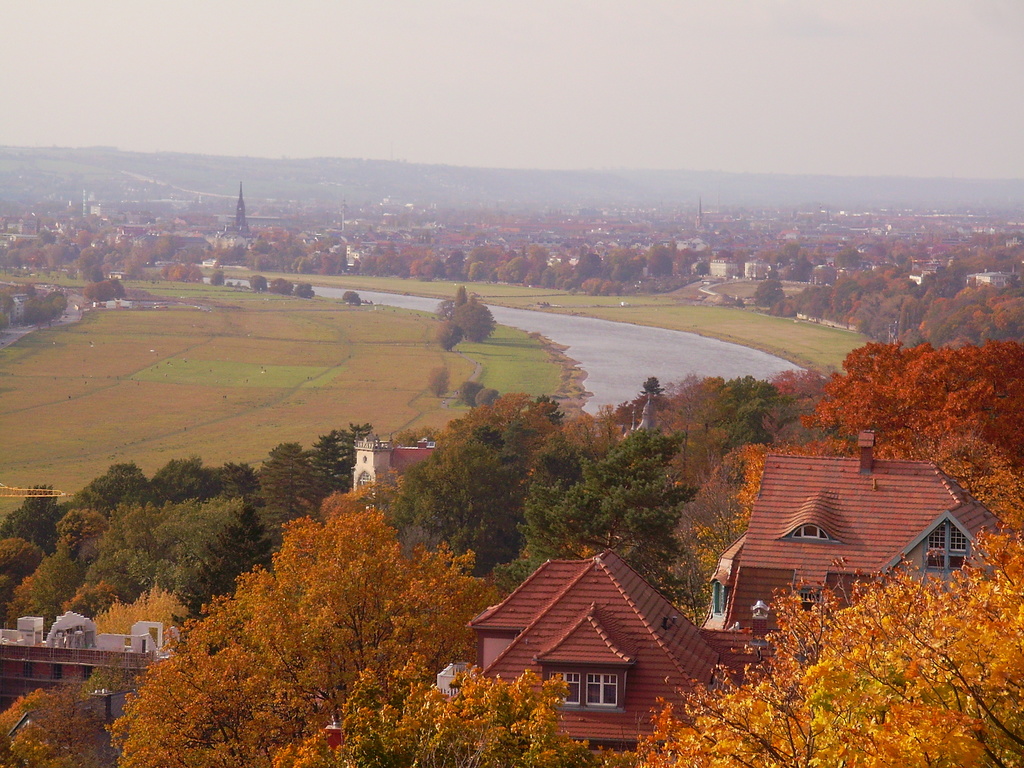 Dresden and it´s river Elbe