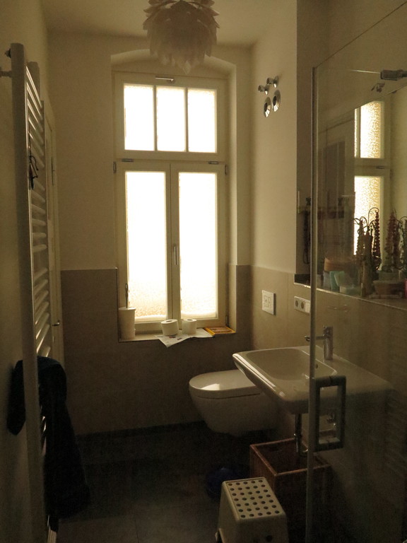 second bathroom with shower