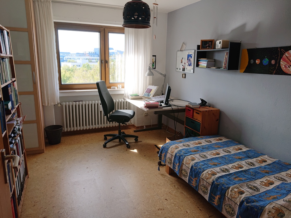 Study, with extra bed (90 cm)