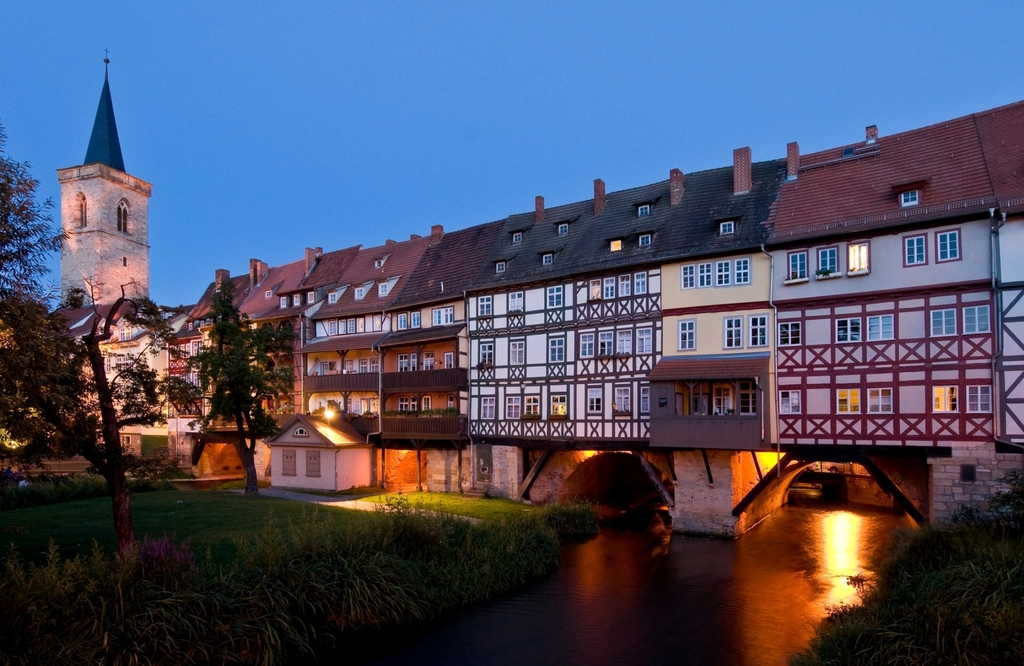 Erfurt (UNESCO World Heritage) - 1:30 hours drive