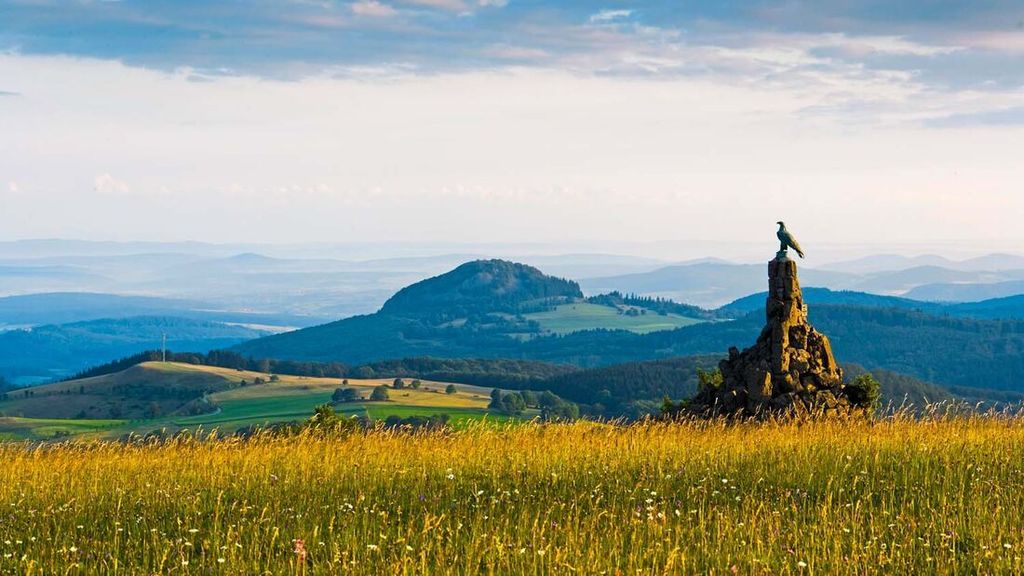 hiking in the Rhön (UNESCO biosphere reserve) - 30 minutes by car