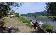 the river Elbe near our home