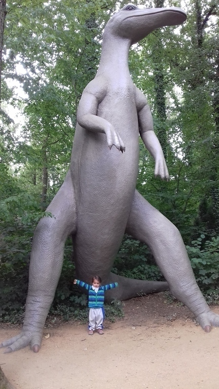 a visit to the impressive dinosaur park near Bautzen, 1h away by car