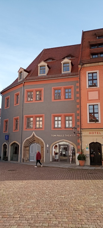 small town of Pirna, popular small theatre