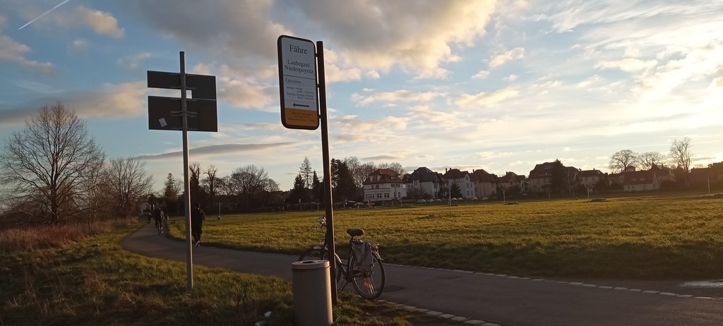 ferry close to our home, 10min by bike