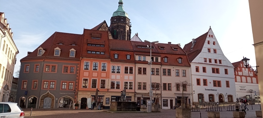 market place of Pirna