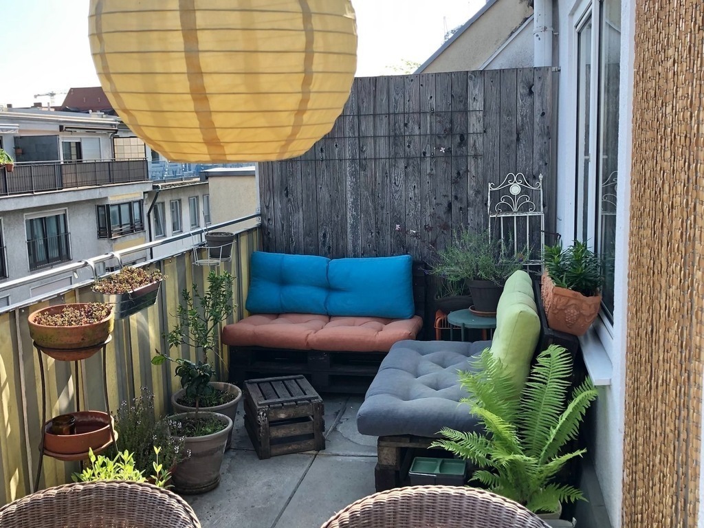 Sitting area on the terrace