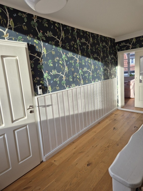 Staircase to the second level