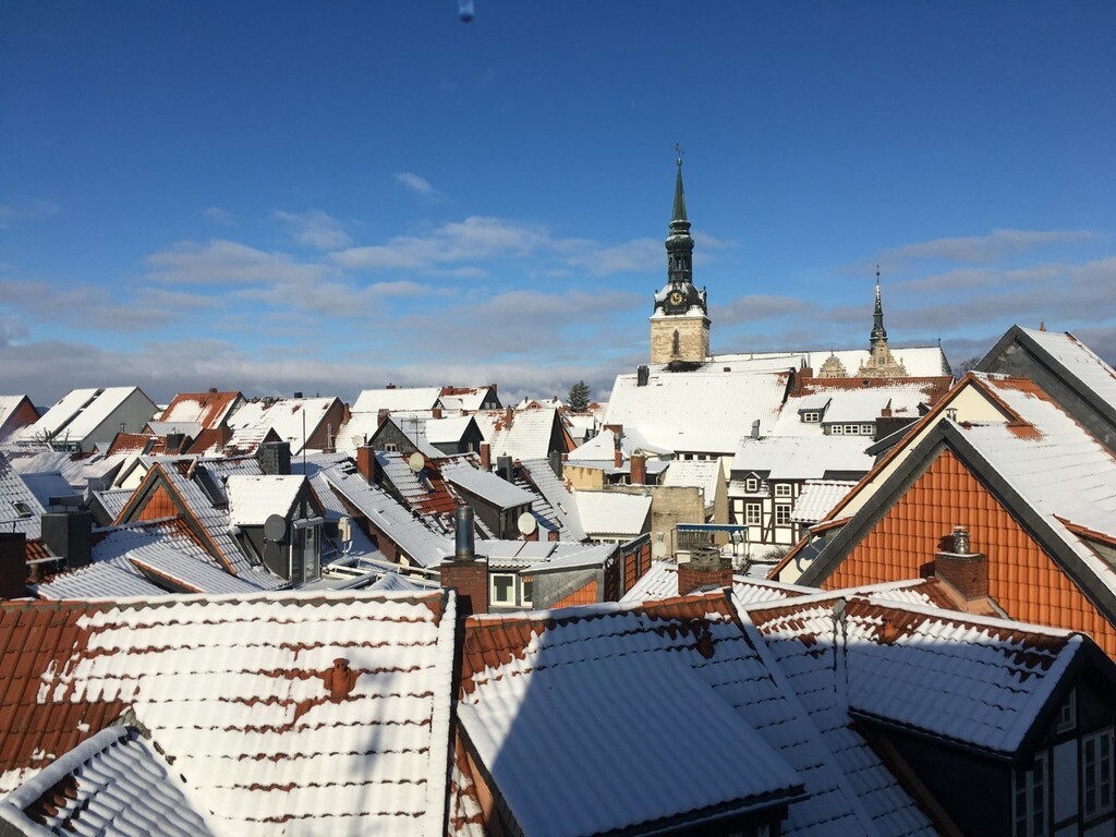 View over the city from the fourth level