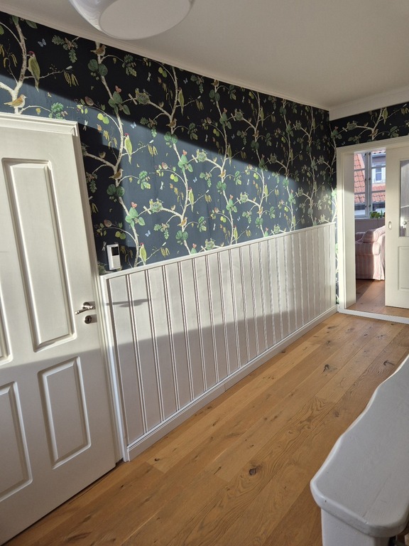 Staircase to the second level