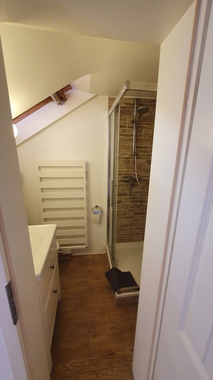 Bath room next to guest room