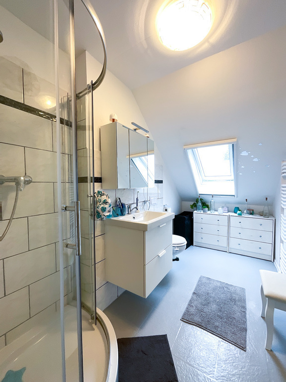 bathroom with shower