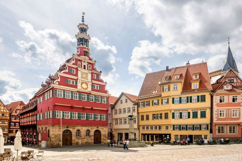 Esslingen Old City center