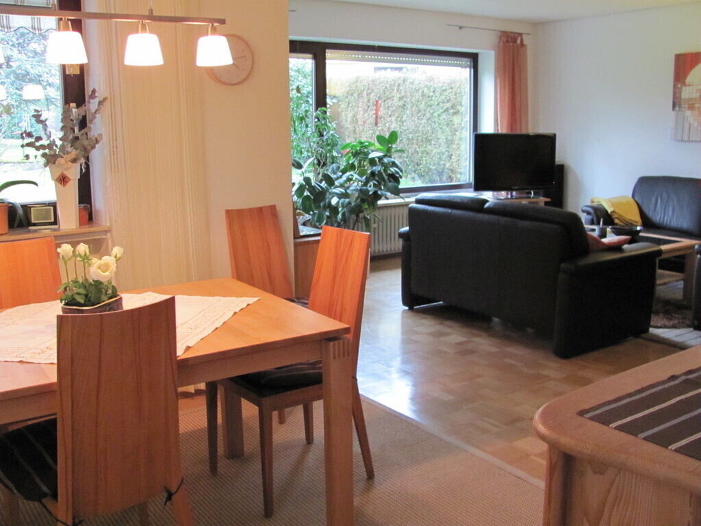 dining room and living room