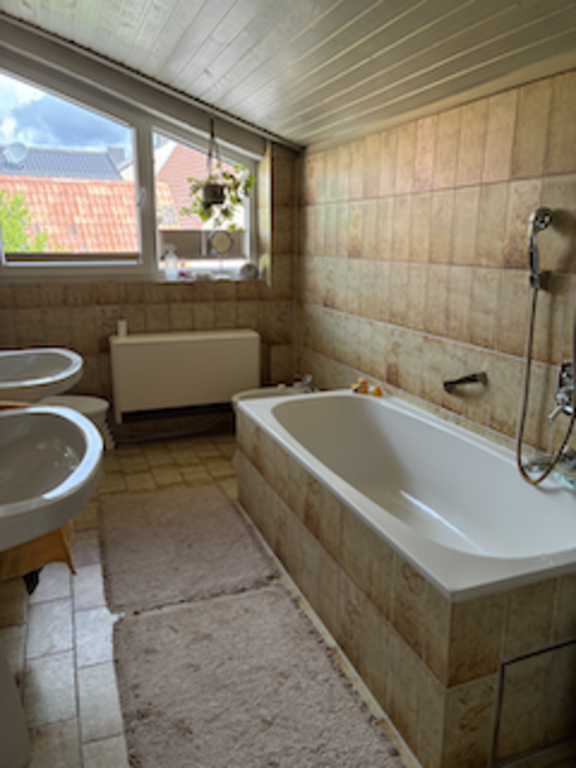 Bad -Badewanne -Toilette