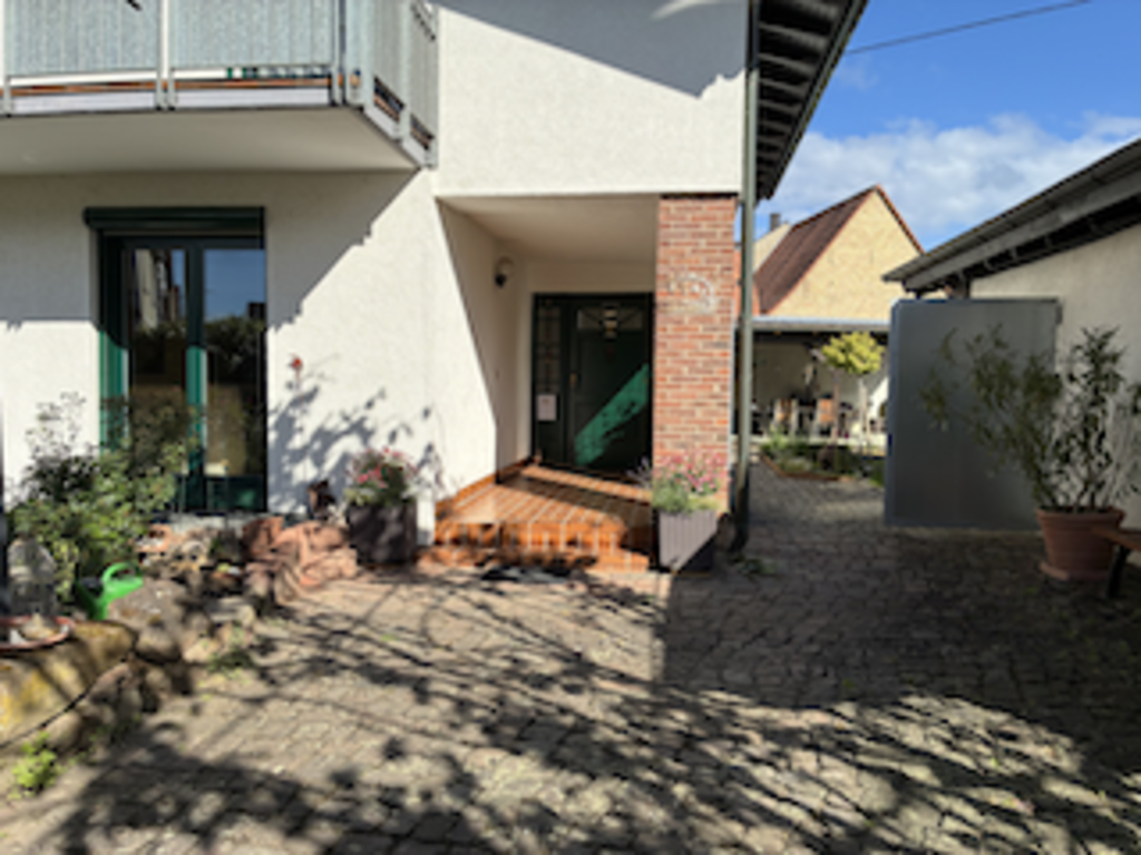 Eingang zum Haus