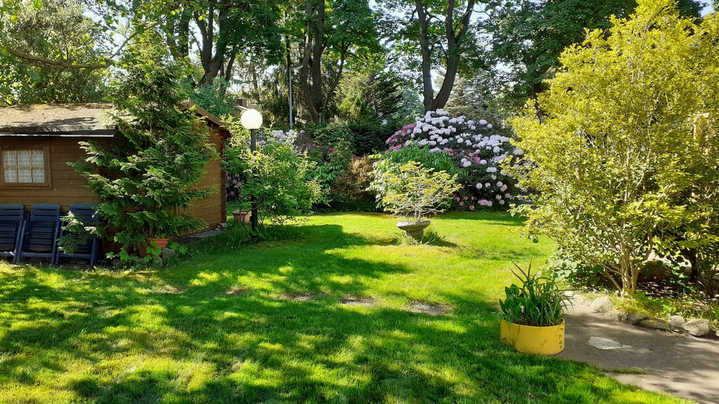 Vorderer Gartenbereich