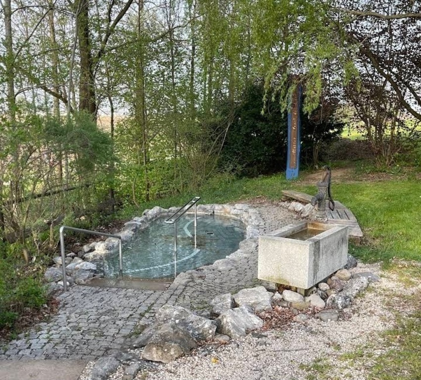 Kneipp-Anlage, typical for our region, 5 mins walk away