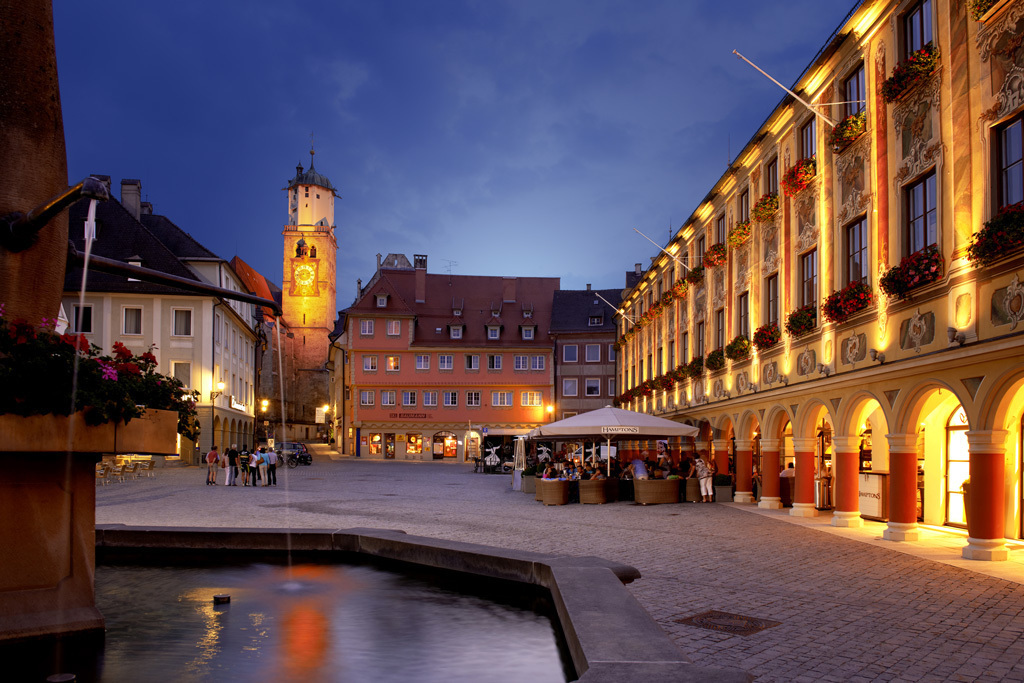 Memmingen old town 10 min away