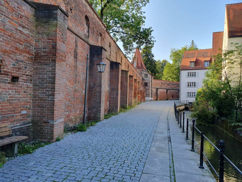 historic town wall Memmingen
