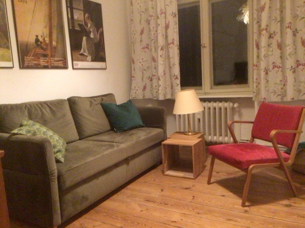 Spare room with sofabed