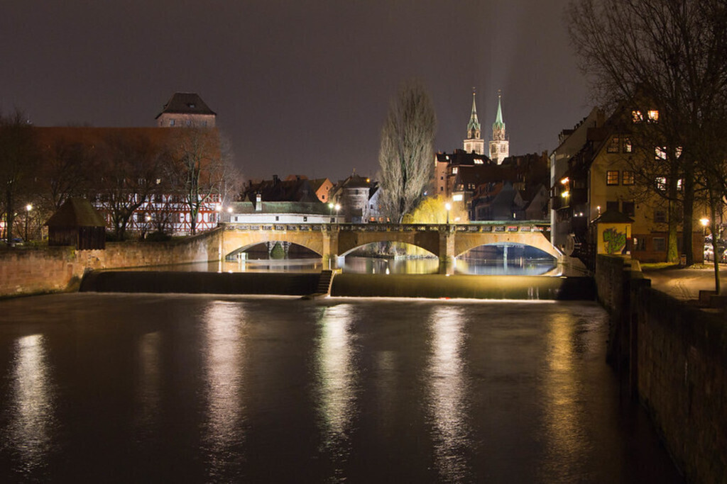 Nuremberg by night; Andreas Flohr, CC BY-NC-ND 2.0, https://www.flickr.com/photos/picture4it/8299828460