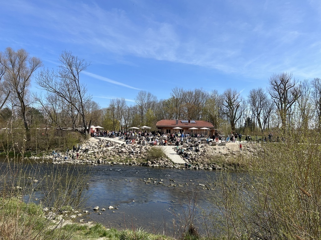 Die Wertach: Schöne Biergärten