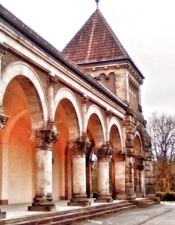 Kapelle Südfriedhof Leipzig / chapel south cemetery Leipzig