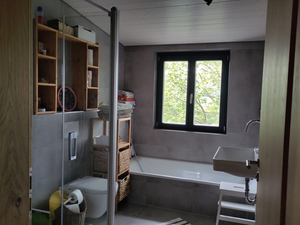 kid's bathroom upstairs