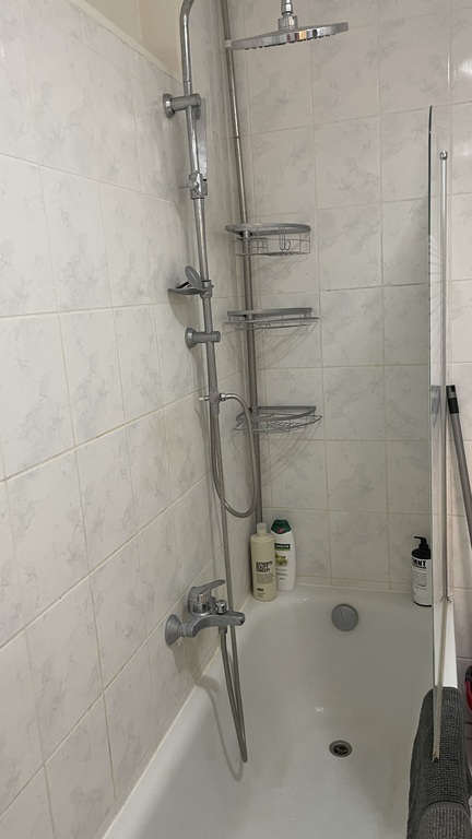 Bathroom 2/4: shower and bathtub