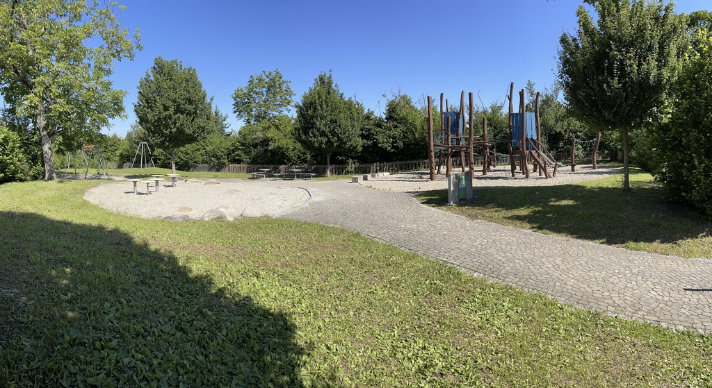 Playground near the house