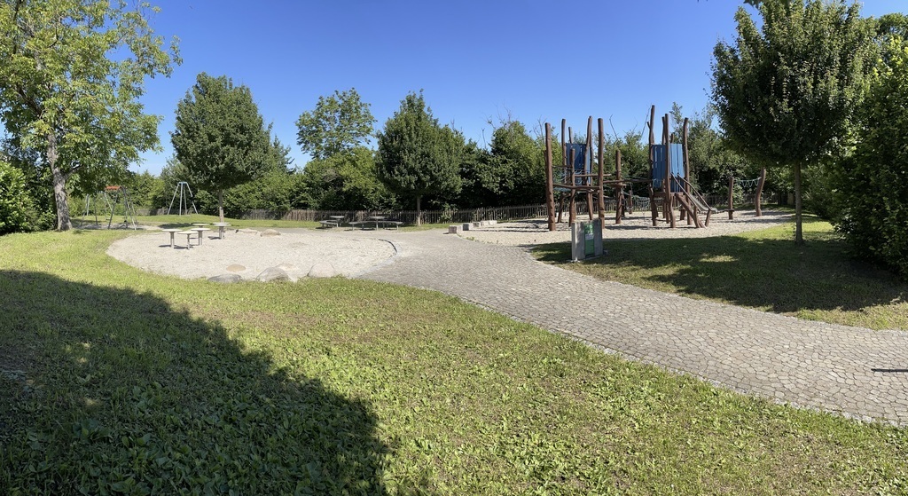 Playground near the house