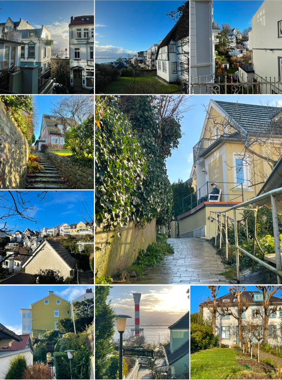 Das Blankeneser Treppenviertel