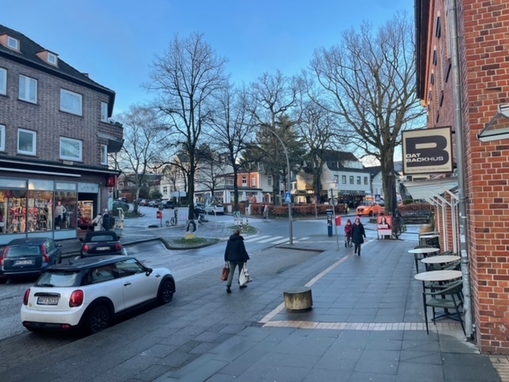 Das Zentrum von Blankenese