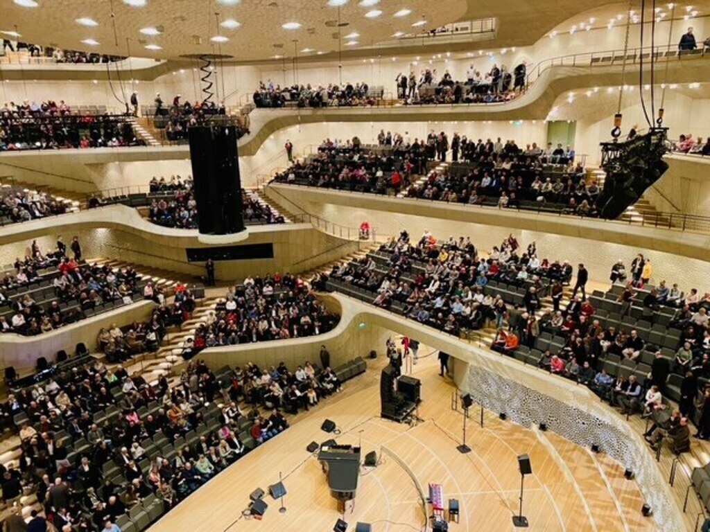 Der große Saal der Elbphilharmonie