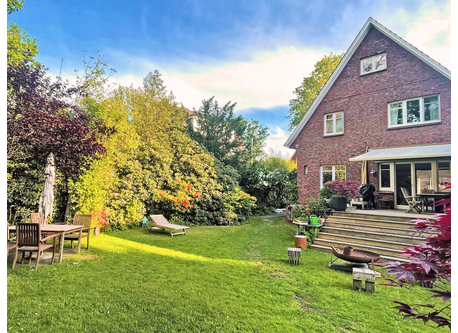 Haus von der Gartenseite aus