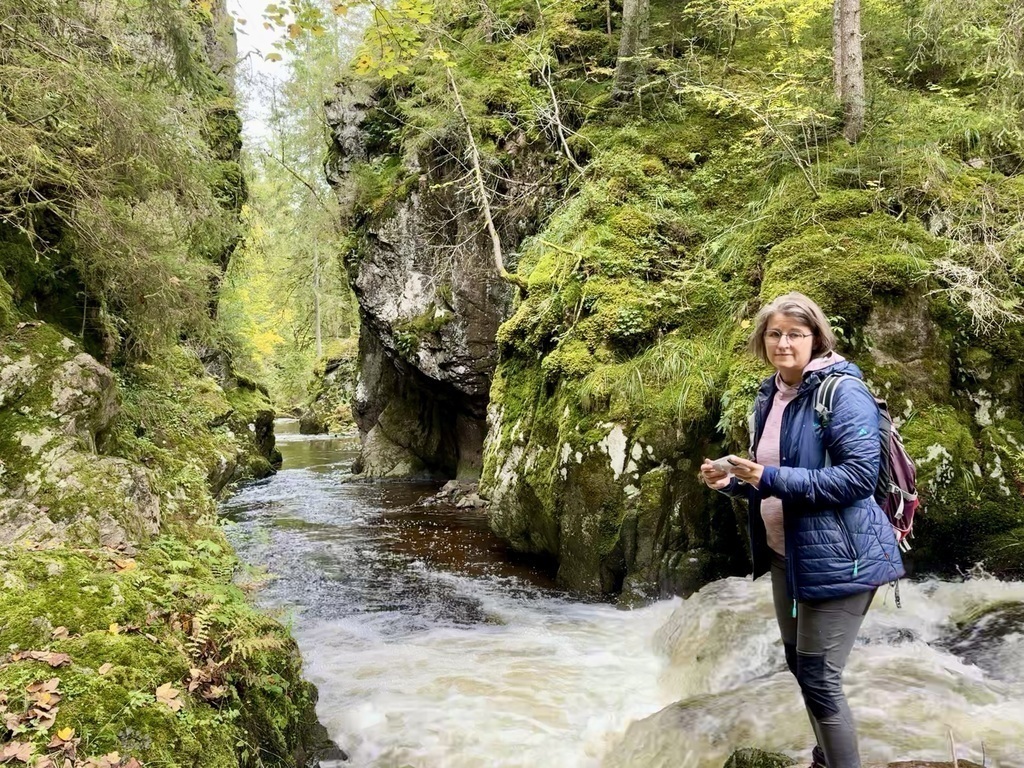 Wutach Schlucht Canyon towards Black Forest