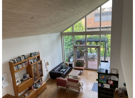 View into Dinning/Living room from above