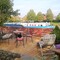 Patio by the canal