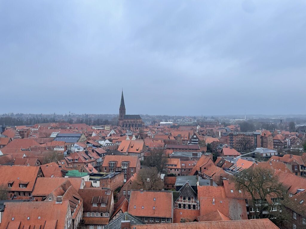 Skyline of Lüneburg