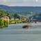 view from a boat trip at the Neckar