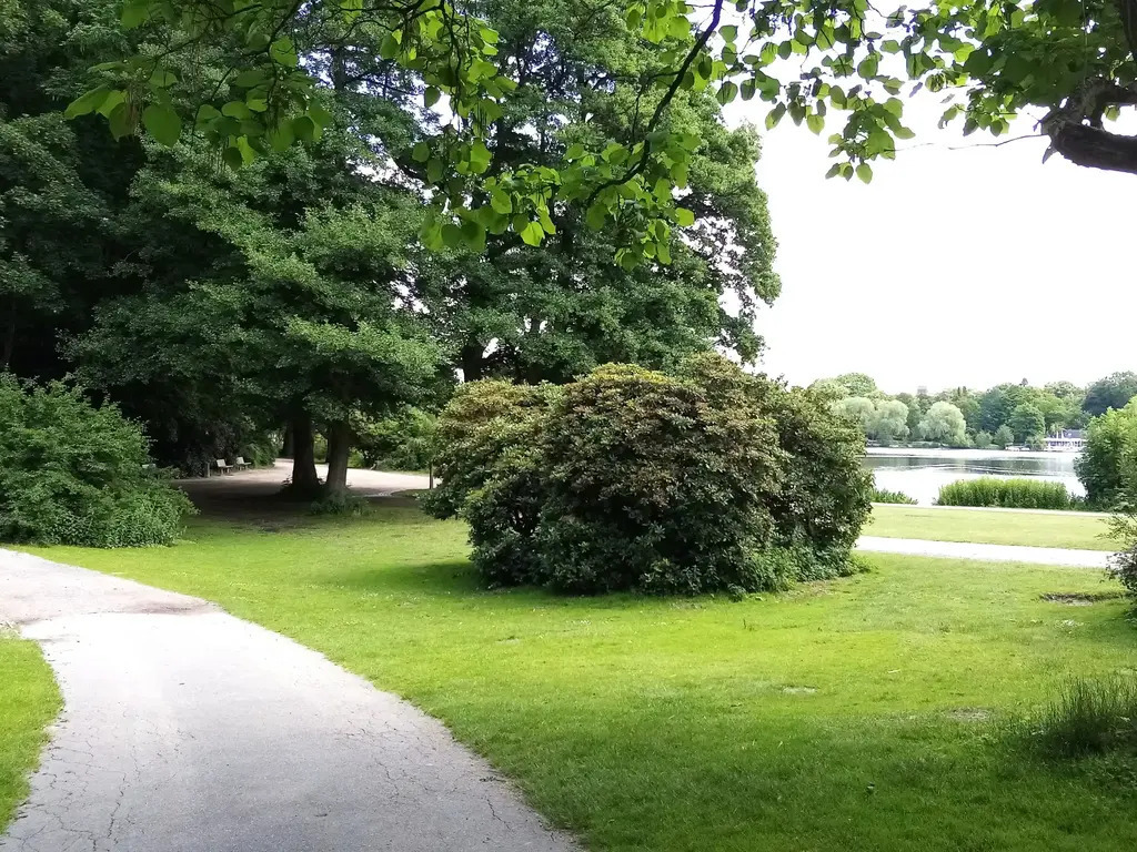 Harburger Stadtpark - 1.5 km from our house