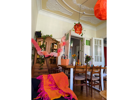 living room with couch