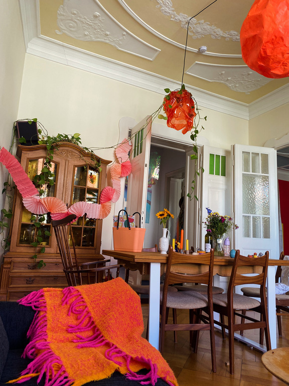 living room with couch