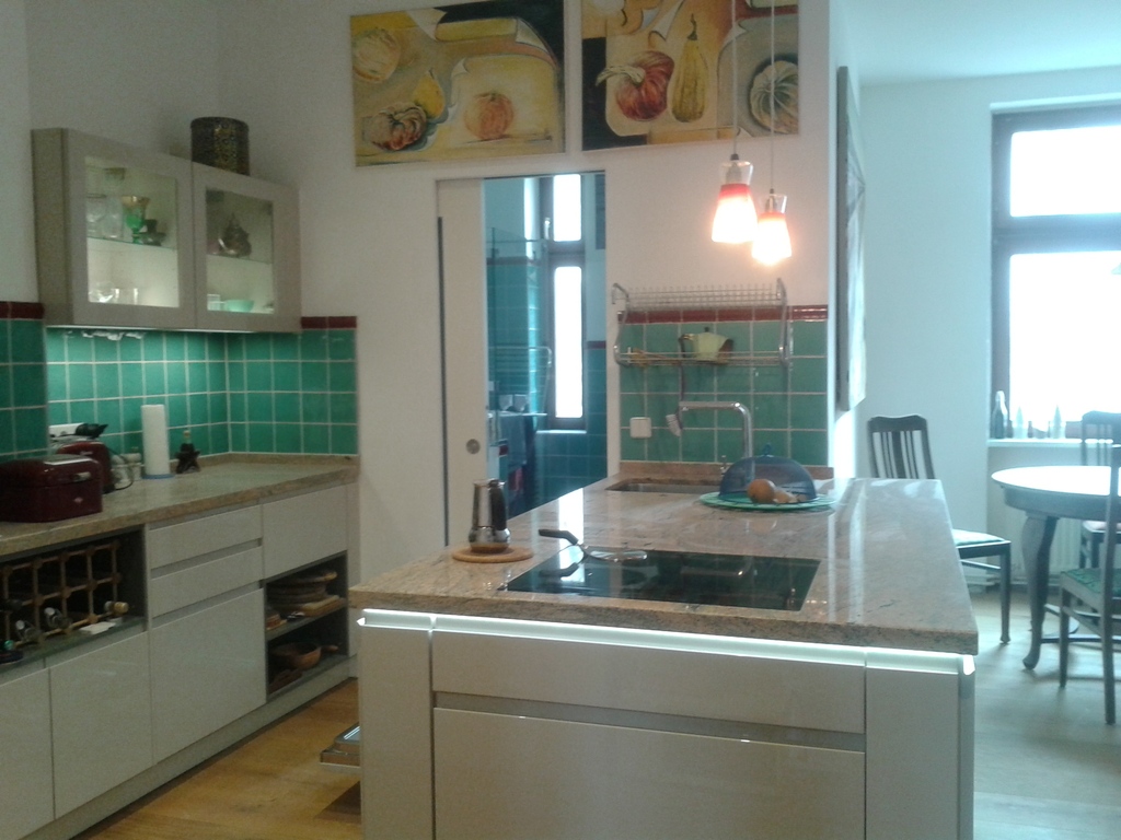 kitchen cooking area